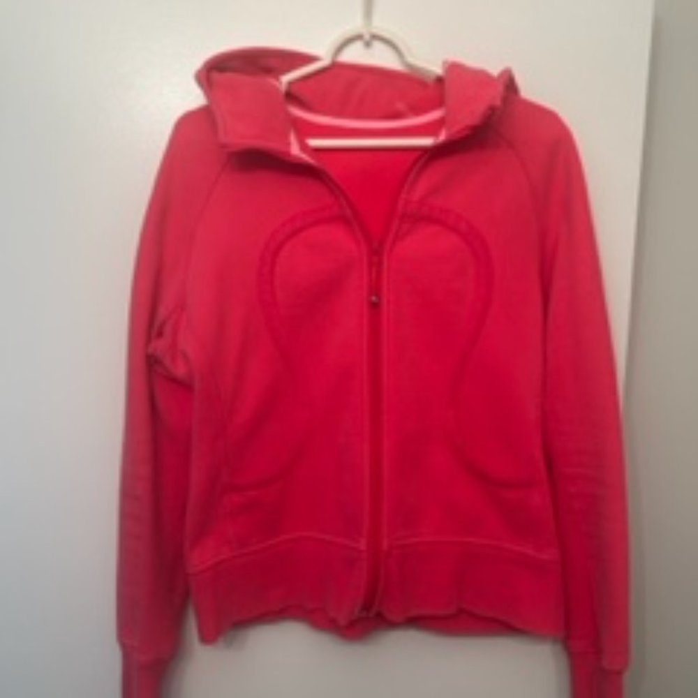 Lululemon Scuba Hoodie - Hot Pink - size 12